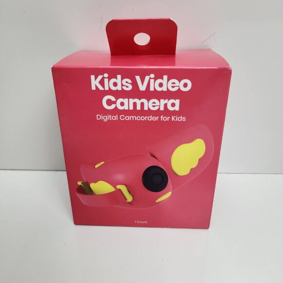 GEMS Kids Pink Handheld Video Camera Digital Camcorder 2 inch Display Screen NEW - Picture 2 of 4
